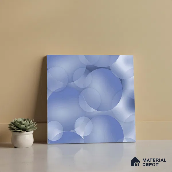 Patterned Look Floor Tile TL 08856 D | Matte Finish 12 x 12 inch Ceramic Tile - 7 mm | Suitable For Kitchen, Bathroom, Bedroom & Office | Please Expect a Slight Variation of Pattern