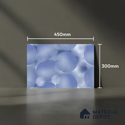 Patterned Look Wall Tile TL 08856 | Glossy Finish 18 x 12 inch Ceramic Tile - 7 mm | Suitable For Kitchen & Bathroom