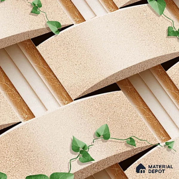 Patterned Look Wall Tile TL 08872 B | Glossy Finish 18 x 12 inch Ceramic Tile - 7 mm | Suitable For Kitchen & Bathroom