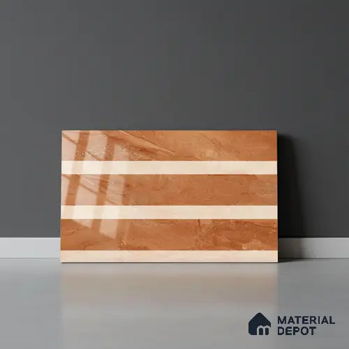 Highlighter Look Wall Tile TL 08841 B | Glossy Finish 18 x 12 inch Ceramic Tile - 7 mm | Suitable For Kitchen & Bathroom