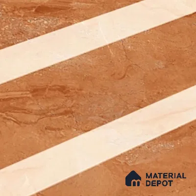 Highlighter Look Wall Tile TL 08841 B | Glossy Finish 18 x 12 inch Ceramic Tile - 7 mm | Suitable For Kitchen & Bathroom