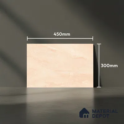 Marble Look Wall Tile TL 08841 C | Glossy Finish 18 x 12 inch Ceramic Tile - 7 mm | Suitable For Kitchen & Bathroom