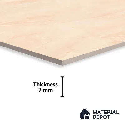 Marble Look Wall Tile TL 08841 C | Glossy Finish 18 x 12 inch Ceramic Tile - 7 mm | Suitable For Kitchen & Bathroom