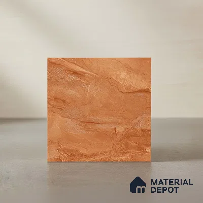 Marble Look Floor Tile TL 08841 D | Matte Finish 12 x 12 inch Ceramic Tile - 7 mm | Suitable For Kitchen, Bathroom, Bedroom & Office