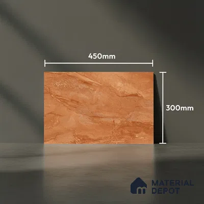 Marble Look Wall Tile TL 08841 | Glossy Finish 18 x 12 inch Ceramic Tile - 7 mm | Suitable For Kitchen & Bathroom