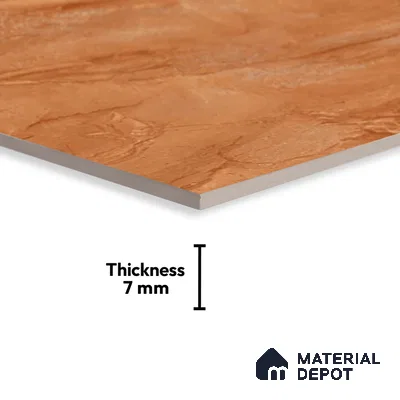 Marble Look Wall Tile TL 08841 | Glossy Finish 18 x 12 inch Ceramic Tile - 7 mm | Suitable For Kitchen & Bathroom