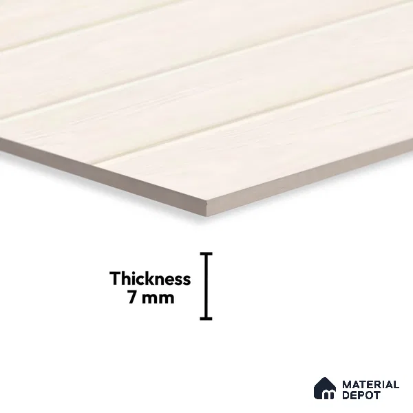 Wood Look Wall Tile TL 08864 B | Glossy Finish 18 x 12 inch Ceramic Tile - 7 mm | Suitable For Kitchen & Bathroom