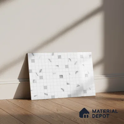 Mosaic Look Wall Tile TL 08862 C | Glossy Finish 18 x 12 inch Ceramic Tile - 7 mm | Suitable For Kitchen & Bathroom