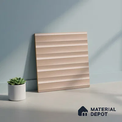 Faux Subway Matching Floor Tile TL 08855 E | Matte Finish 12 x 12 inch Ceramic Anti Skid Tile - 7 mm | Suitable For Kitchen, Bathroom | Please Expect a Slight Variation of Pattern