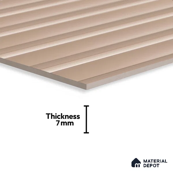 Faux Subway Matching Floor Tile TL 08855 E | Matte Finish 12 x 12 inch Ceramic Anti Skid Tile - 7 mm | Suitable For Kitchen, Bathroom | Please Expect a Slight Variation of Pattern