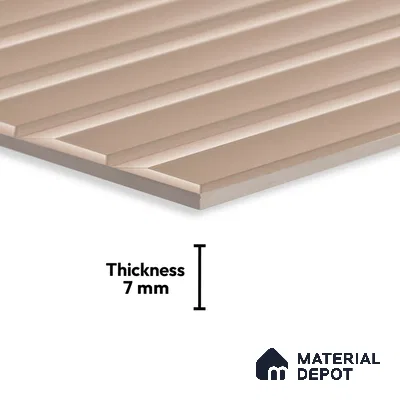 Faux Subway Look Wall Tile TL 08855 | Glossy Finish 18 x 12 inch Ceramic Tile - 7 mm | Suitable For Kitchen & Bathroom