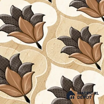 Highlighter Look Wall Tile TL 08854 B | Glossy Finish 18 x 12 inch Ceramic Tile - 7 mm | Suitable For Kitchen & Bathroom