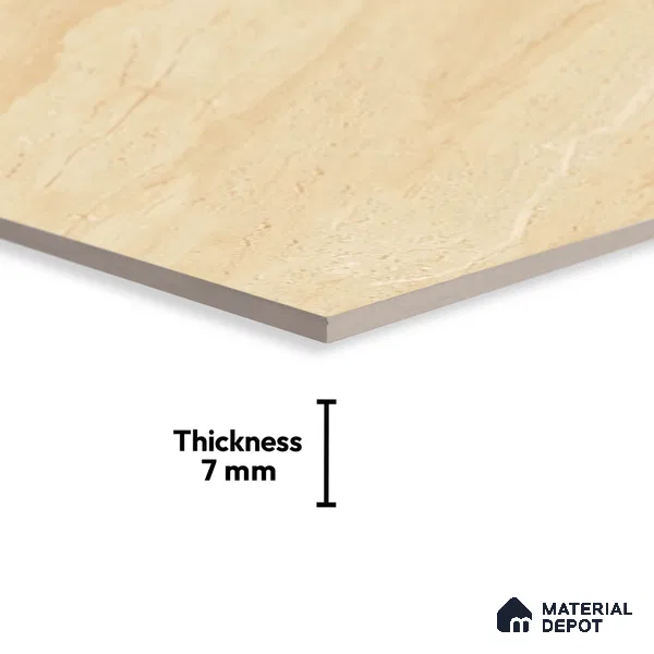 Stone Look Wall Tile TL 08854 | Glossy Finish 18 x 12 inch Ceramic Tile - 7 mm | Suitable For Kitchen & Bathroom