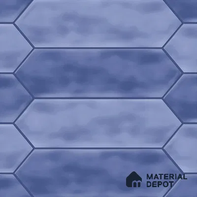Faux Subway Matching Floor Tile TL 08846 D | Matte Finish 12 x 12 inch Ceramic Anti Skid Tile - 7 mm | Suitable For Kitchen, Bathroom | Please Expect a Slight Variation of Pattern