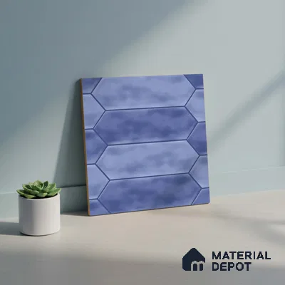 Faux Subway Matching Floor Tile TL 08846 D | Matte Finish 12 x 12 inch Ceramic Anti Skid Tile - 7 mm | Suitable For Kitchen, Bathroom | Please Expect a Slight Variation of Pattern
