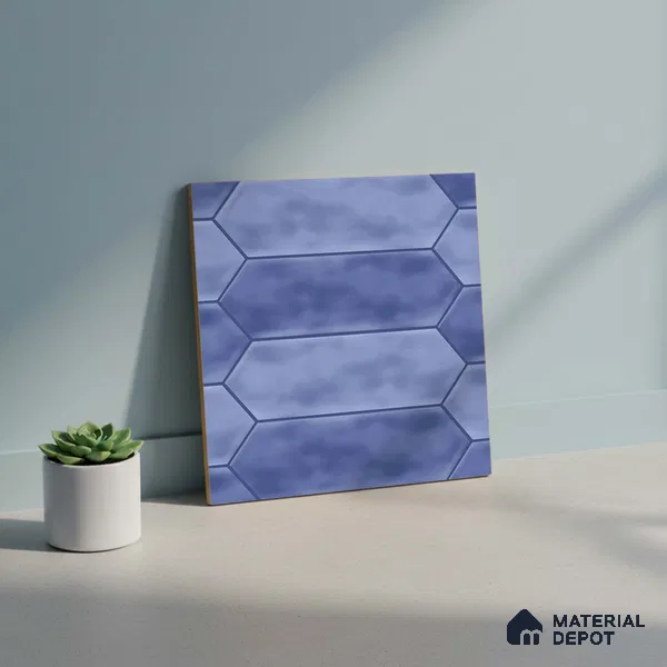 Faux Subway Matching Floor Tile TL 08846 D | Matte Finish 12 x 12 inch Ceramic Anti Skid Tile - 7 mm | Suitable For Kitchen, Bathroom | Please Expect a Slight Variation of Pattern