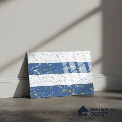 Highlighter Look Wall Tile TL 08857 B | Glossy Finish 18 x 12 inch Ceramic Tile - 7 mm | Suitable For Kitchen & Bathroom