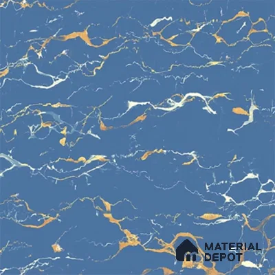 Marble Look Floor Tile TL 08857 D | Matte Finish 12 x 12 inch Ceramic Tile - 7 mm | Suitable For Kitchen, Bathroom, Bedroom & Office
