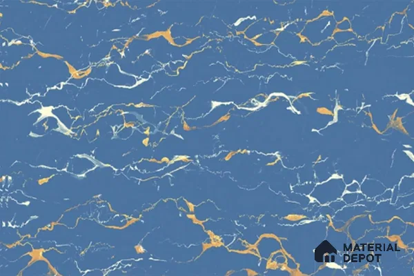 Marble Look Wall Tile TL 08857 | Glossy Finish 18 x 12 inch Ceramic Tile - 7 mm | Suitable For Kitchen & Bathroom