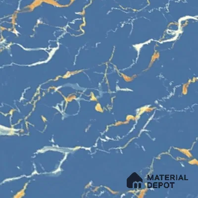 Marble Look Wall Tile TL 08857 | Glossy Finish 18 x 12 inch Ceramic Tile - 7 mm | Suitable For Kitchen & Bathroom