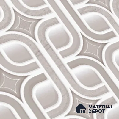 Highlighter Look Wall Tile TL 08845 B | Glossy Finish 18 x 12 inch Ceramic Tile - 7 mm | Suitable For Kitchen & Bathroom