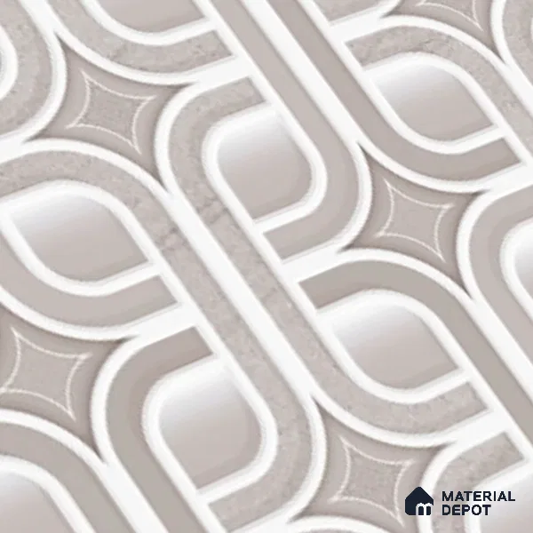 Highlighter Look Wall Tile TL 08845 B | Glossy Finish 18 x 12 inch Ceramic Tile - 7 mm | Suitable For Kitchen & Bathroom