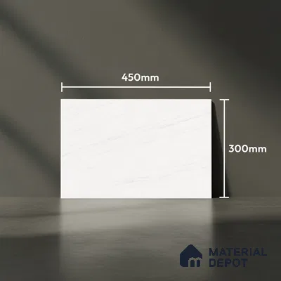 Marble Look Wall Tile TL 08845 C | Glossy Finish 18 x 12 inch Ceramic Tile - 7 mm | Suitable For Kitchen & Bathroom