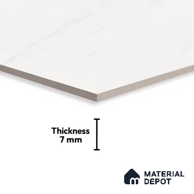 Marble Look Wall Tile TL 08845 C | Glossy Finish 18 x 12 inch Ceramic Tile - 7 mm | Suitable For Kitchen & Bathroom