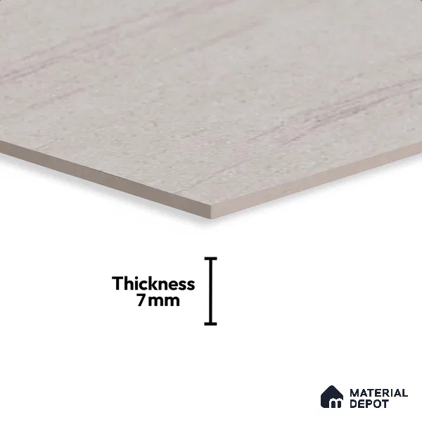 Stone Look Floor Tile TL 08845 D | Matte Finish 12 x 12 inch Ceramic Tile - 7 mm | Suitable For Kitchen, Bathroom, Bedroom & Office