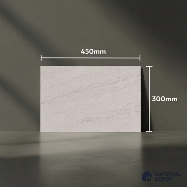 Marble Look Wall Tile TL 08845 | Glossy Finish 18 x 12 inch Ceramic Tile - 7 mm | Suitable For Kitchen & Bathroom