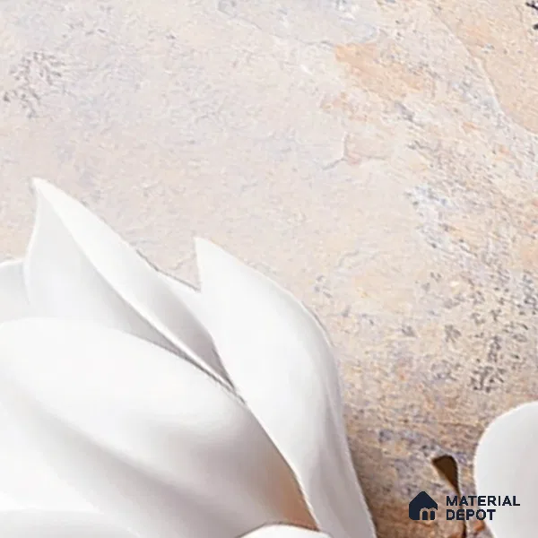 Floral Wall Tile TL 08859 B | Glossy Finish 18 x 12 inch Ceramic Tile - 7 mm | Suitable For Kitchen & Bathroom