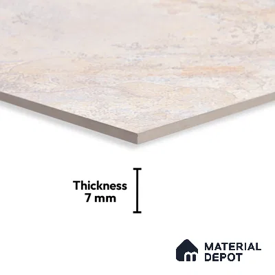 Stone Look Wall Tile TL 08859 D | Glossy Finish 18 x 12 inch Ceramic Tile - 7 mm | Suitable For Kitchen & Bathroom
