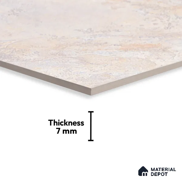 Stone Look Wall Tile TL 08859 D | Glossy Finish 18 x 12 inch Ceramic Tile - 7 mm | Suitable For Kitchen & Bathroom