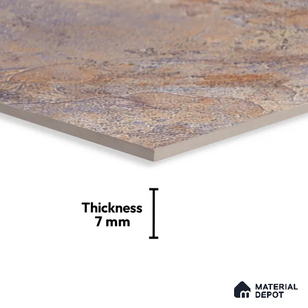 Stone Look Wall Tile TL 08859 | Glossy Finish 18 x 12 inch Ceramic Tile - 7 mm | Suitable For Kitchen & Bathroom