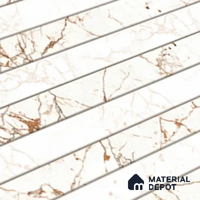 Highlighter Look Wall Tile TL 08844 B | Glossy Finish 18 x 12 inch Ceramic Tile - 7 mm | Suitable For Kitchen & Bathroom