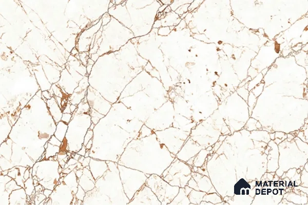 Marble Look Wall Tile TL 08844 | Glossy Finish 18 x 12 inch Ceramic Tile - 7 mm | Suitable For Kitchen & Bathroom
