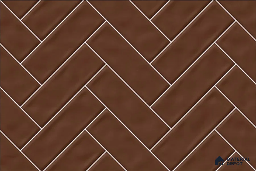 Faux Subway Look Wall Tile TL 08871 C | Glossy Finish 18 x 12 inch Ceramic Tile - 7 mm | Suitable For Kitchen & Bathroom