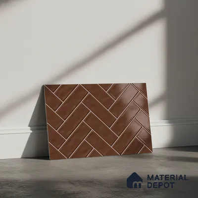 Faux Subway Look Wall Tile TL 08871 C | Glossy Finish 18 x 12 inch Ceramic Tile - 7 mm | Suitable For Kitchen & Bathroom