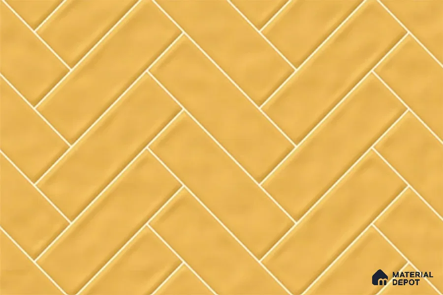 Faux Subway Look Wall Tile TL 08871 E | Glossy Finish 18 x 12 inch Ceramic Tile - 7 mm | Suitable For Kitchen & Bathroom