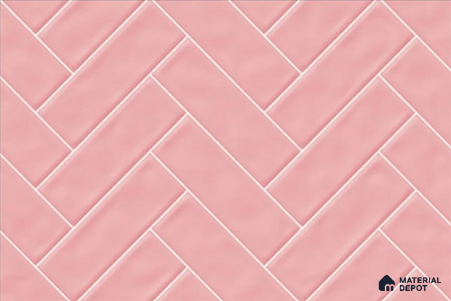 Faux Subway Look Wall Tile TL 08871 F | Glossy Finish 18 x 12 inch Ceramic Tile - 7 mm | Suitable For Kitchen & Bathroom