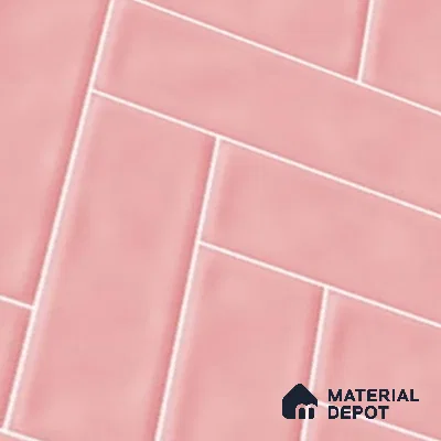 Faux Subway Look Wall Tile TL 08871 F | Glossy Finish 18 x 12 inch Ceramic Tile - 7 mm | Suitable For Kitchen & Bathroom