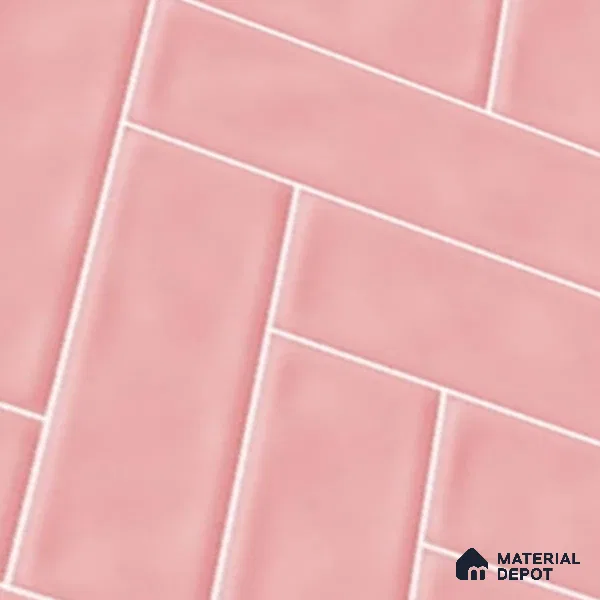 Faux Subway Look Wall Tile TL 08871 F | Glossy Finish 18 x 12 inch Ceramic Tile - 7 mm | Suitable For Kitchen & Bathroom