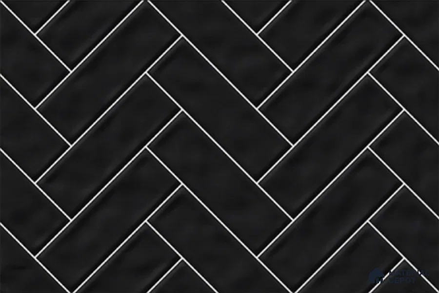 Faux Subway Look Wall Tile TL 08871 | Glossy Finish 18 x 12 inch Ceramic Tile - 7 mm | Suitable For Kitchen & Bathroom