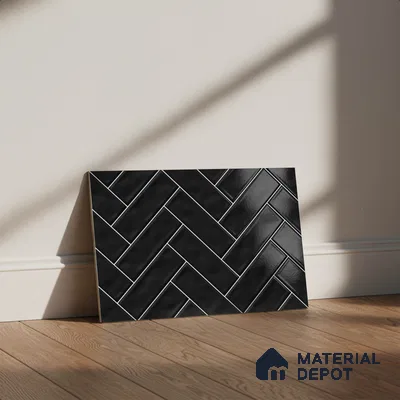 Faux Subway Look Wall Tile TL 08871 | Glossy Finish 18 x 12 inch Ceramic Tile - 7 mm | Suitable For Kitchen & Bathroom