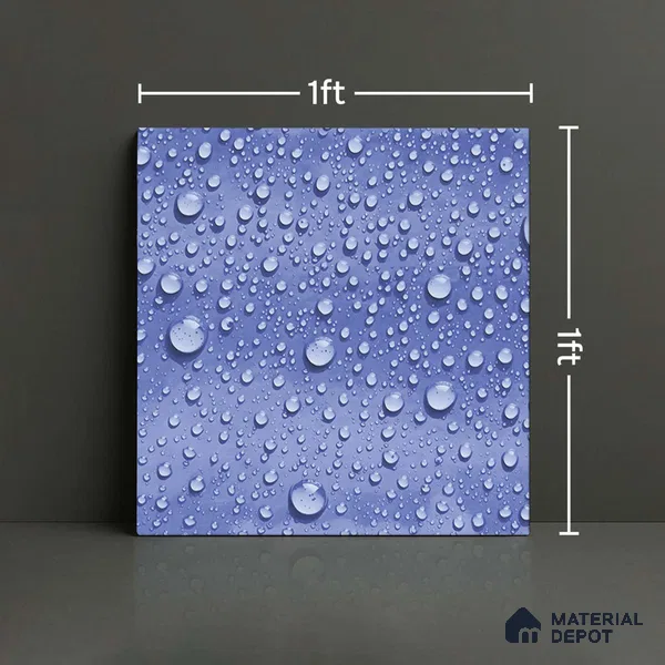 Patterned Look Floor Tile TL 08869 B | Matte Finish 12 x 12 inch Ceramic Tile - 7 mm | Suitable For Kitchen, Bathroom, Bedroom & Office | Please Expect a Slight Variation of Pattern