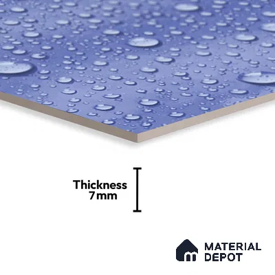 Patterned Look Floor Tile TL 08869 B | Matte Finish 12 x 12 inch Ceramic Tile - 7 mm | Suitable For Kitchen, Bathroom, Bedroom & Office | Please Expect a Slight Variation of Pattern