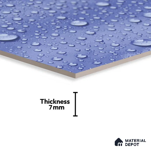 Patterned Look Floor Tile TL 08869 B | Matte Finish 12 x 12 inch Ceramic Tile - 7 mm | Suitable For Kitchen, Bathroom, Bedroom & Office | Please Expect a Slight Variation of Pattern