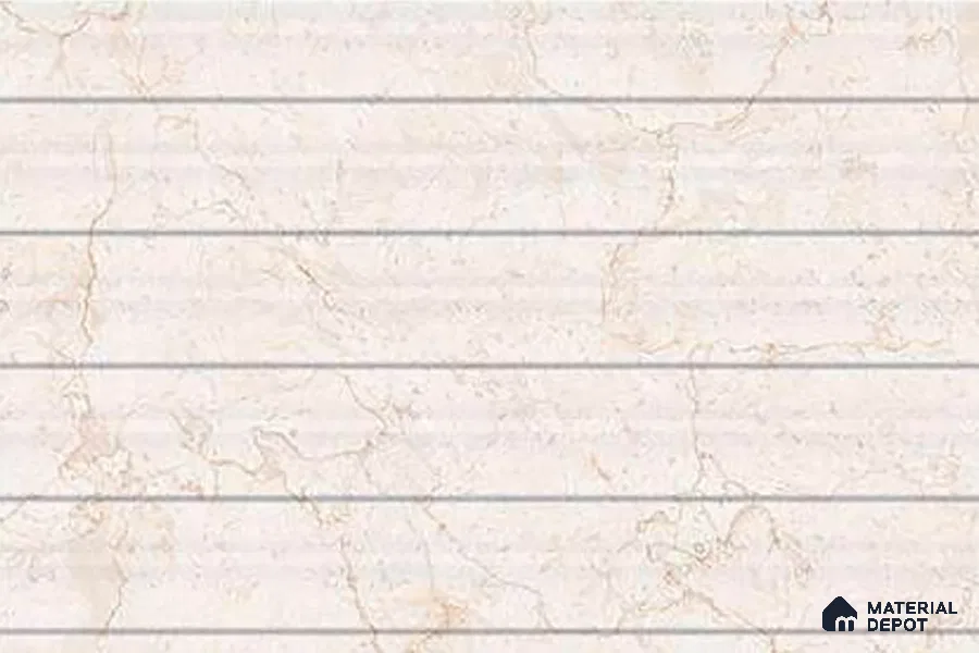 Patterned Look Wall Tile TL 08867 | Glossy Finish 18 x 12 inch Ceramic Tile - 7 mm | Suitable For Kitchen & Bathroom