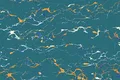 Marble Look Wall Tile TL 08843 | Glossy Finish 18 x 12 inch Ceramic Tile - 7 mm | Suitable For Kitchen & Bathroom| Image 1