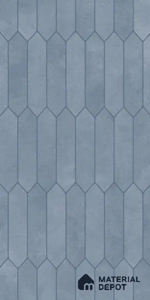 Faux Subway Look Wall & Floor Tile TL 08998 | Glossy Finish 4 ft x 2 ft Vitrified Tile - 9 mm | Suitable For Kitchen, Bathroom & Dining Area